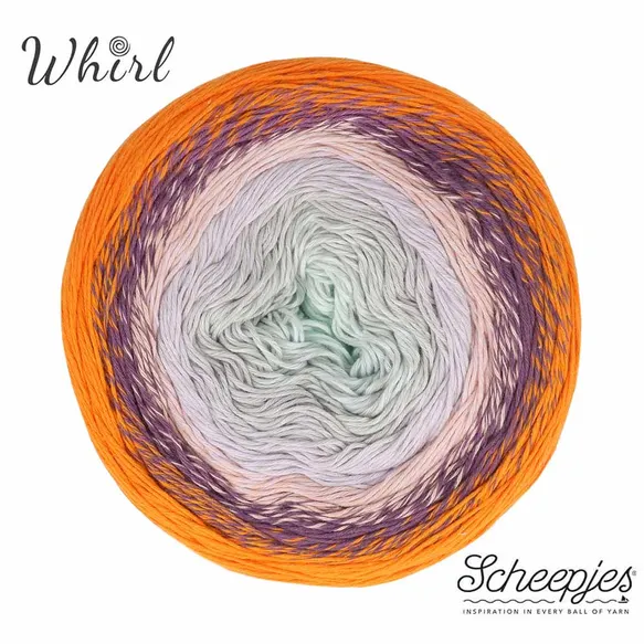 Cotton Whirl - 710 Clementine cloud