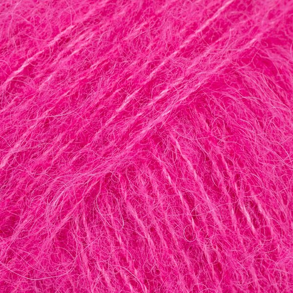 Brushed Alpaca Silk - 18 cerise