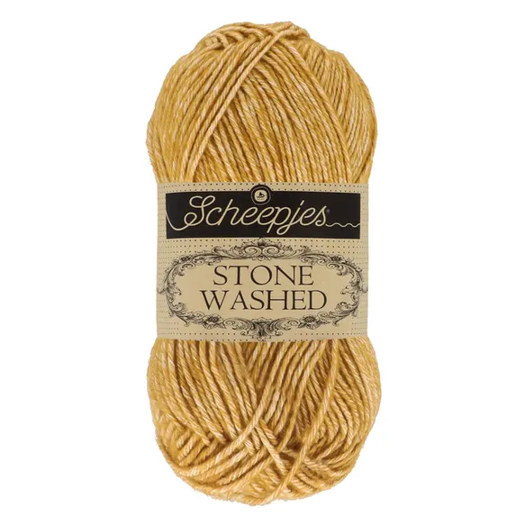 Stone washed - 809 Yellow jasper