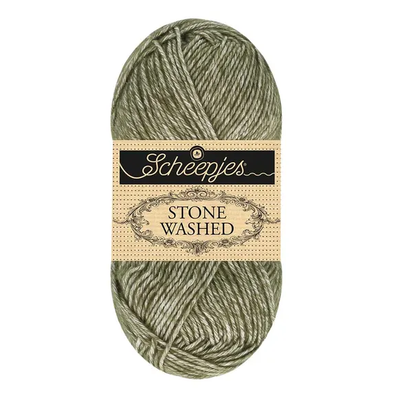 Stone washed - 851 Chlorite green
