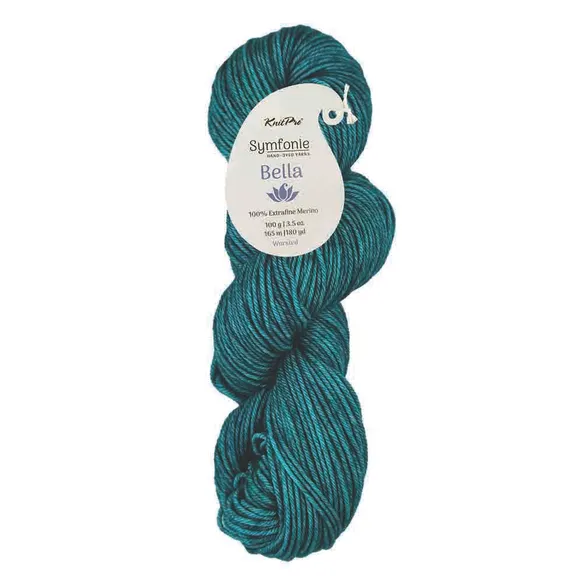 Bella - 4018 Peacock green