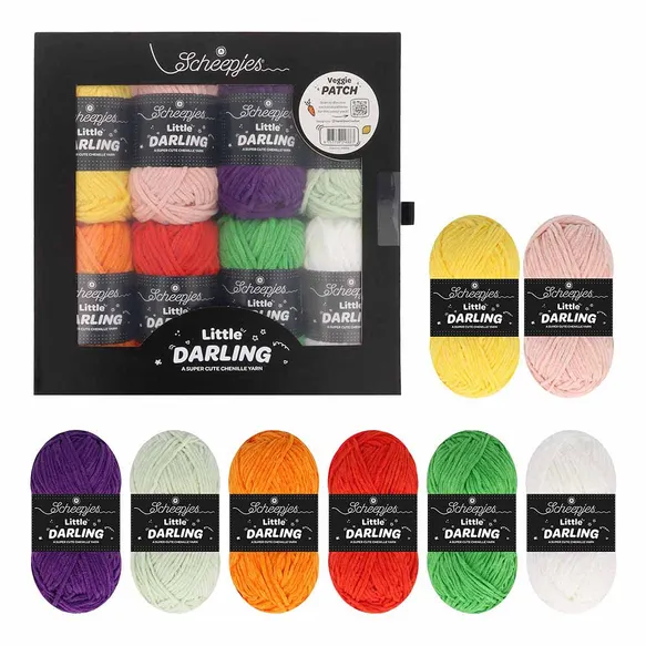 Little darling colour pack - veggie patch