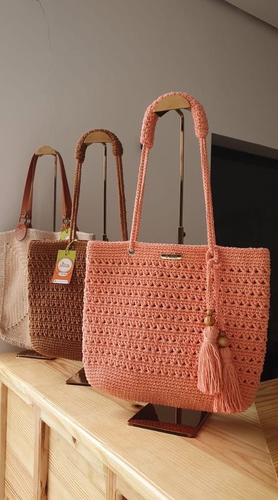 Haakpatroon - gehaakte shopping bag