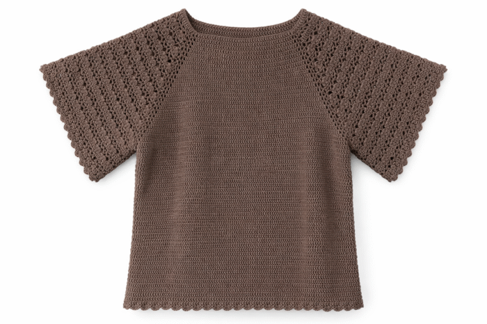 Haakpatroon - gehaakte tshirt