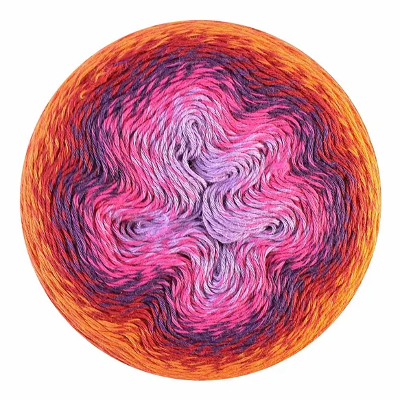 Whirl - 764 Red velvet sunrise
