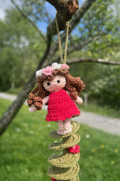 Haakpakket - Bloemen meisje spinner