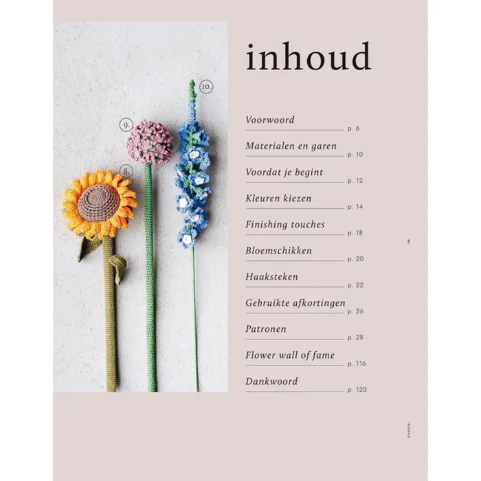 Bloemen haken - Sascha Blase