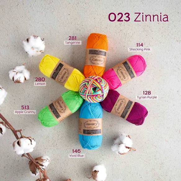 1705-023-4 Chroma - 023 Zinnia