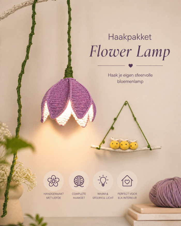 Haakpakket - Flower lamp